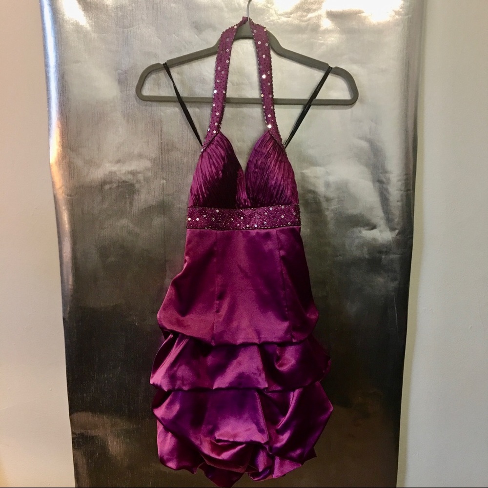 ⚓️Speechless Purple Cocktail Dress⚓️